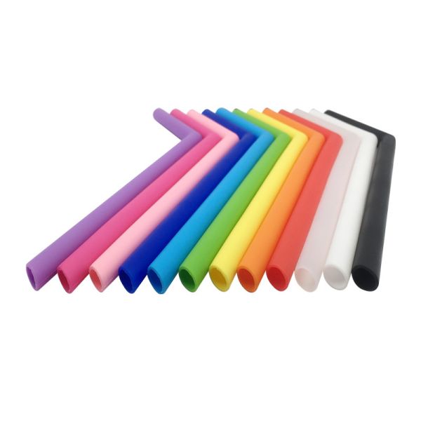 30oz 20oz Coffee Tumblers Silicone Drinking Straws Long Straight Curved Straws