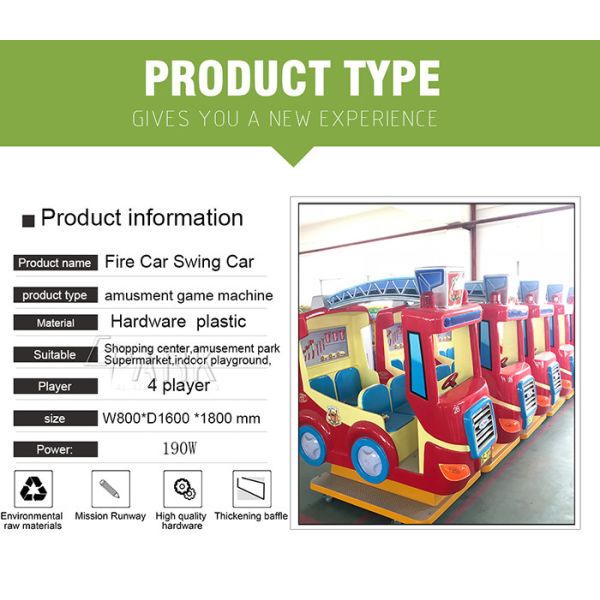 London Bus and Fire Fighting Truck Coin Operated Arcade Kiddie Rides Fiberglass Material