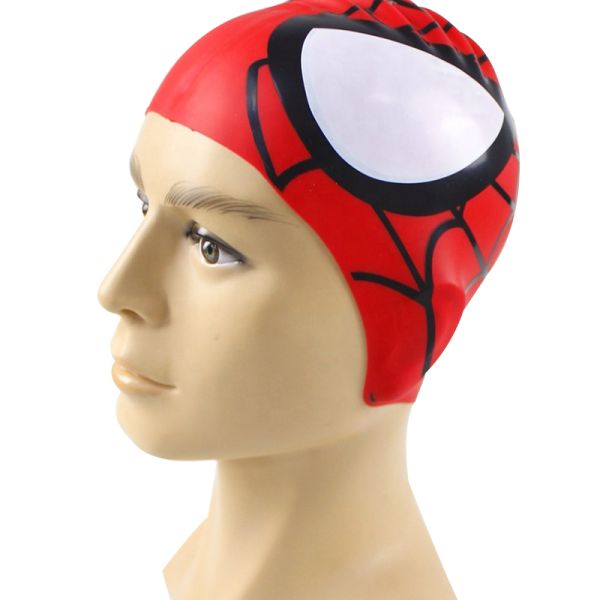 Дети картины паука делают крышку водостойким заплыва силикона для волос длинных волос коротких