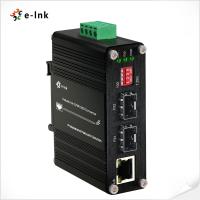 Convertisseur OEO industriel 1G/10G SFP+ à SFP+ (3R Repeater) avec fonction de convertisseur multimédia Ethernet 1G