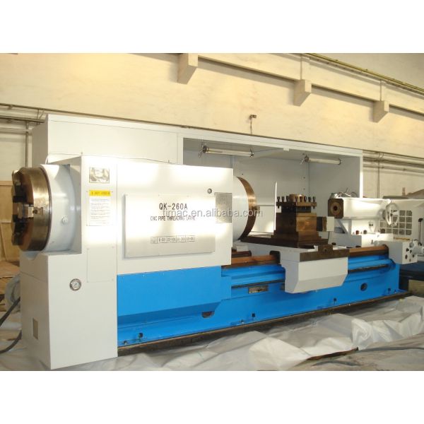 3000mm Max. Workpiece Length Oil Country Hollow Spindle CNC Lathe with 130mm Spindle