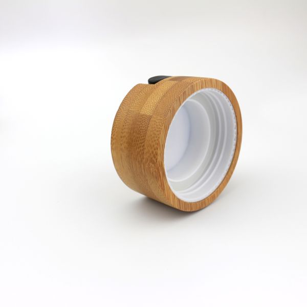 wooden lid Bamboo  lid  for glass bottle  Custom water bottle lid