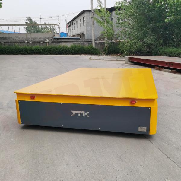 Trole de borracha de transferência do pneumático de 6 bens de Ton Electric Car Carry Heavy grande