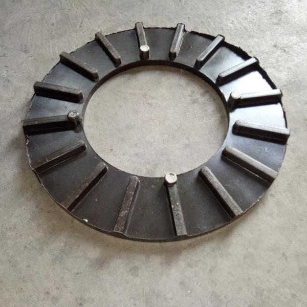 Push Plate Drilling Rig Spare Parts High Friction Coefficient Clutch Plate