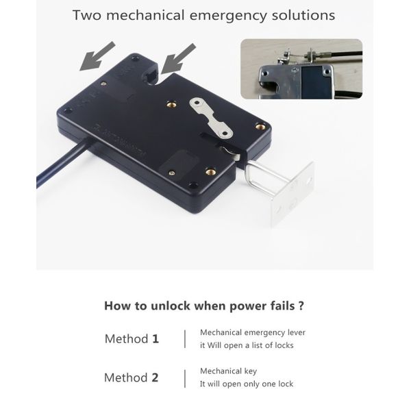 Защелки DC24V водоустойчивым управляемые мотором электронные роторные для шкафчика снабжения