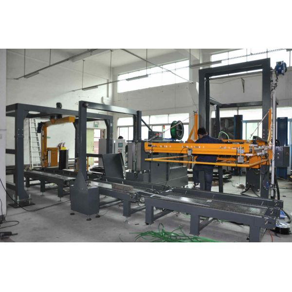 MS-V01 Horizontal Strapping Machine 9/12/15.5/19mm Strap Width PLC Control