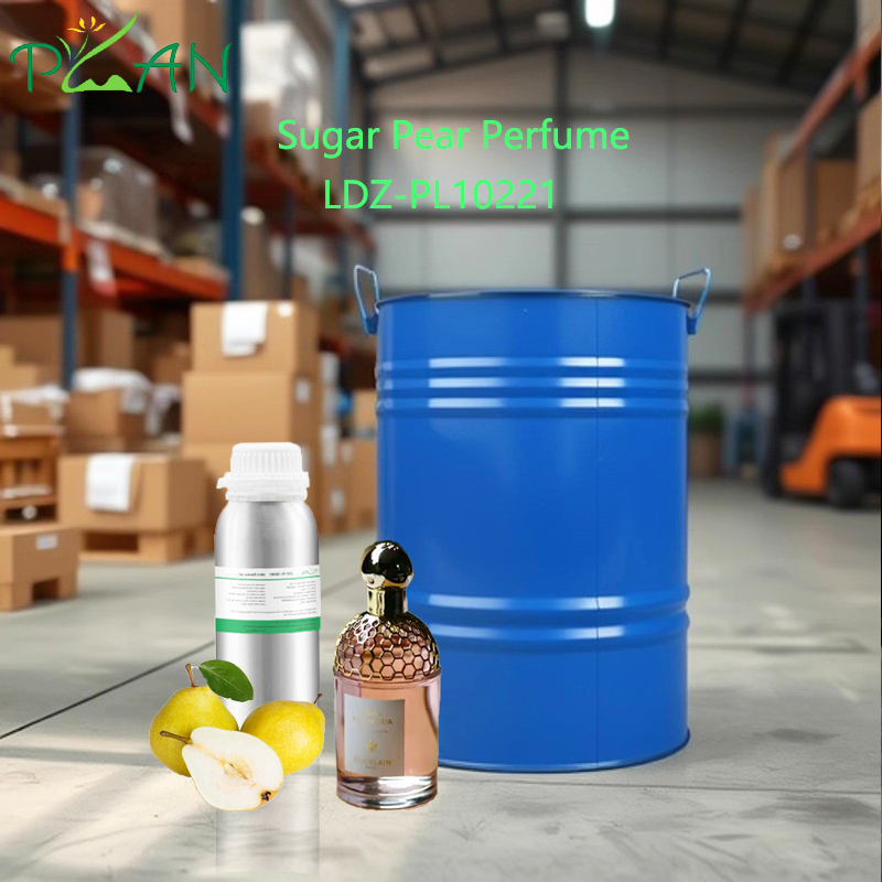 Free Sample High Concentration Body Fragrance Sugar Pear Perfume Oil For Perfume Making/Production