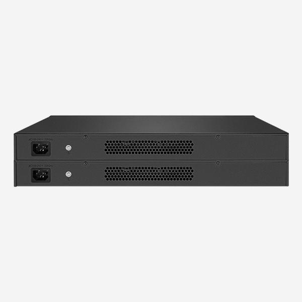 Gigabit Unmanaged Ethernet Switch Rack Montado Alimentação interna com 8 RJ45 e 16 SFP