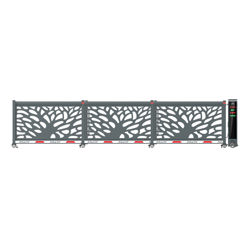 Industrial Automatic Sliding Gate Opener with DC24V Motor and Aluminum Alloy Construction Featuring LED Screen Display