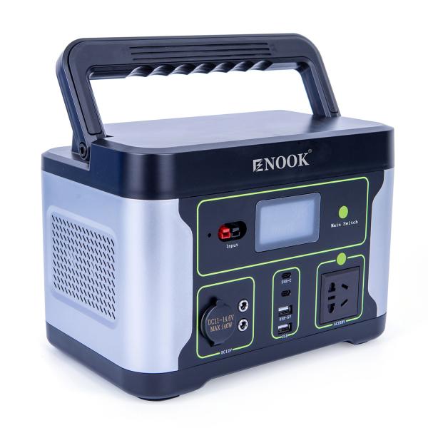 LA1000W Inverter Type 500W Portable Power Station With 100W Foldable Solar Panel