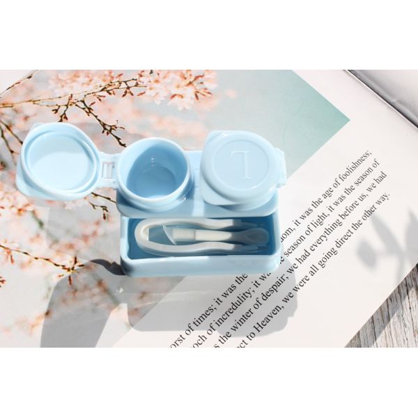 Аксессуары красят держатель выставочной витрины случая контактных линзов 400x400x350mm