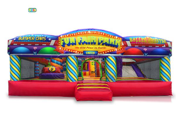 Fun Fair Park Play Inflatable Bounce House Combo 1 - 3 Years Warranty 120 KG Weight