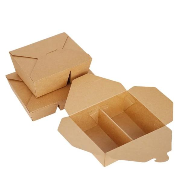 Emballages pour les hamburgers à emporter en carton à usage unique