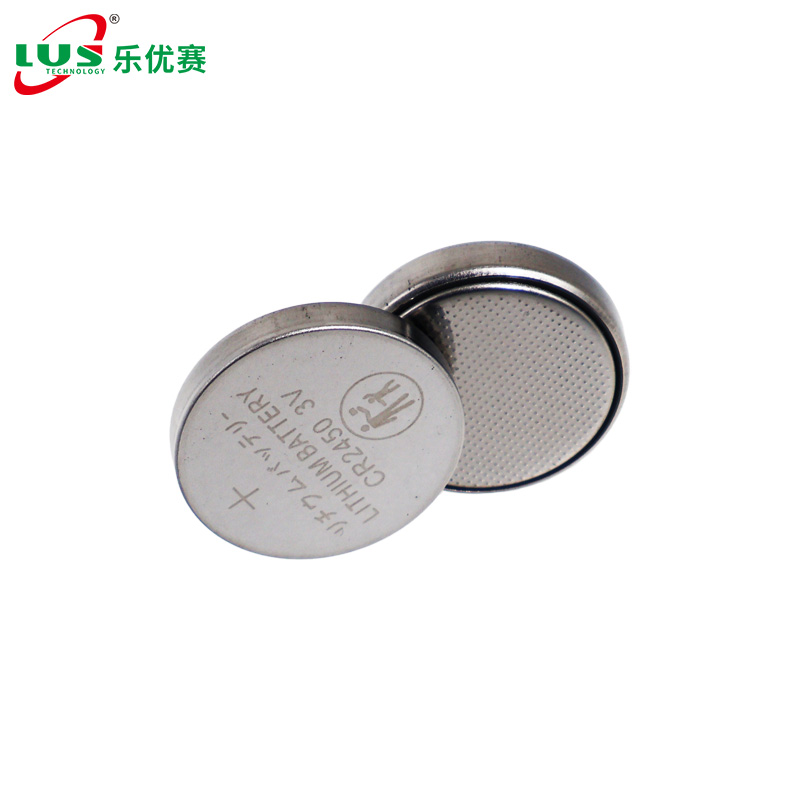 OEM non rechargeable lithium coin cell battery CR2450 3V 600mah li/mno2 button battery