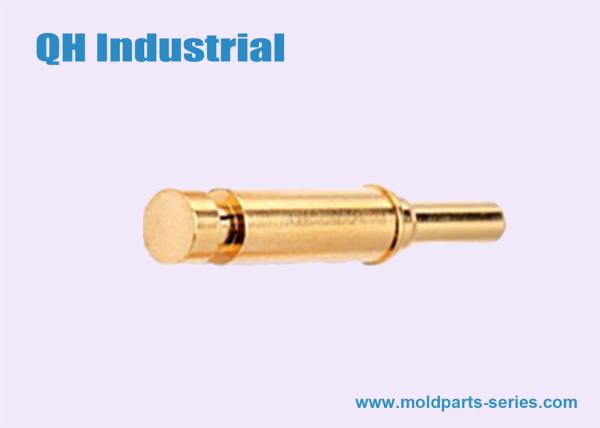 Gold Plated for 1A 2A 3A 4A 5A Current Rate Through Hole Mounted 1mm 2mm 4mm 7mm 12mm Spring Loaded Connector Pogo Pin