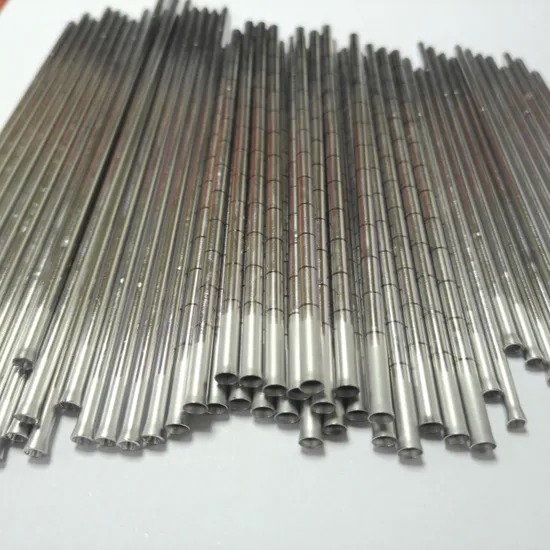 Expansion du goulot de tuyau en acier inoxydable par sablage.