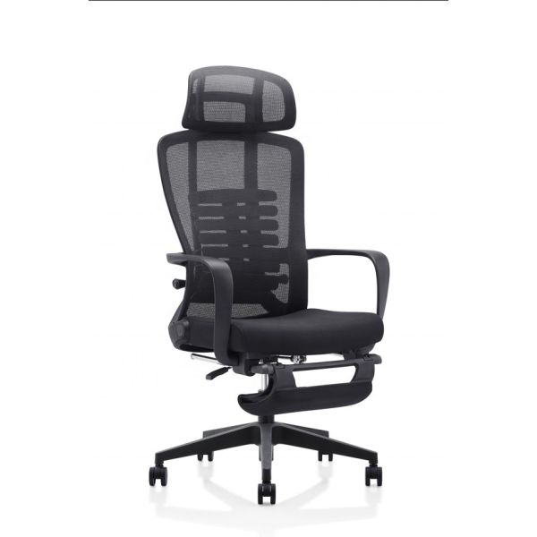 Commercial Furniture Mesh Fabric Conference Swivel Chair with 180 Degree Reclining