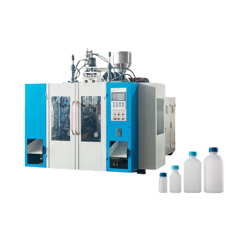 0.8mpa Milk Bottle Blow Molding Machine 180kN 40kg/H Automatic Pet Bottle Machine
