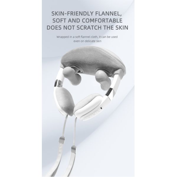 2000mA Charging Current Deep Kneading Massage Portable Neck Massager Customize Logo