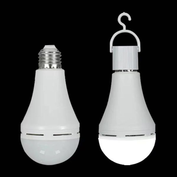 Lamp Luminous Efficiency 85lm/w Emergency Rechargeable LED Bulb B22 E27 12W 1000lm
