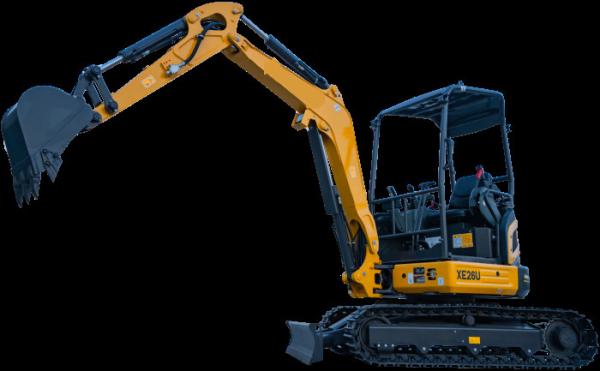 XE26U Hydraulic Crawler Mounted Excavator For Construction