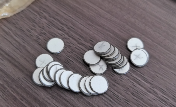 8*0.7mm,3mhz,10mhz пиезокерамический преобразователь дискового соединения частота 10MHZ использование для косметической машины