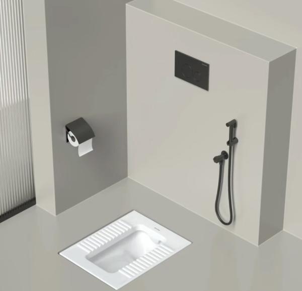 Efficient White Plastic Concealed Cistern - 8.5L/3L Capacity