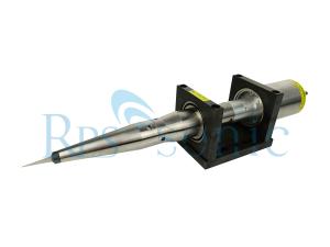 High Amplitude Ultrasonic Cutting Equipment , Rubber / Tire Tread Cutter Machine