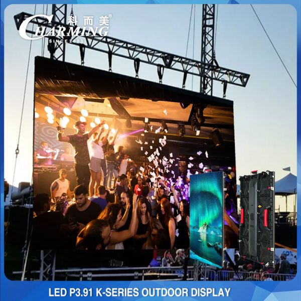 Digital Light Waterproof P3.91 LED Display Indoor Or Outdoor For Shopping Center