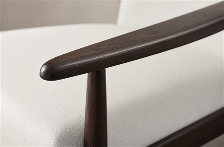 Solid Wood Upholstered Armchair CYC-014