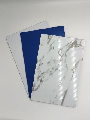 DHPE Coating Wood Grain Wall Cladding , Aluminium Composite Sheet 6mm