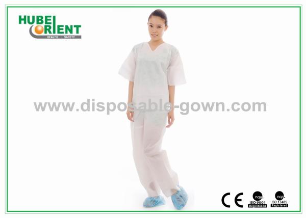 CE MDR Pijama médico SMS descartável para hospital