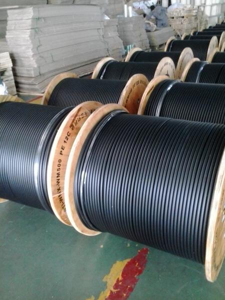 CATV Network Trunk Cable 500 JCAM With Messenger Seamless Aluminum Tube Cable