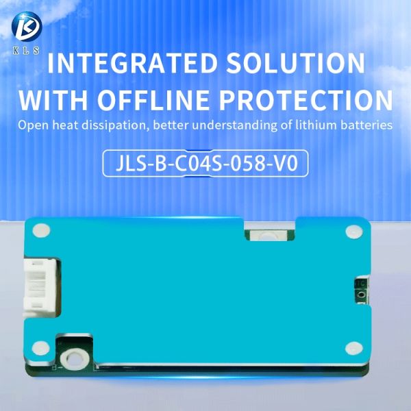25A Active BMS for 4S LiFePO4: A 25A BMS with Balance Equalizer and Battery Cell Protection Board, Incorporated with NTC for Enhanced Safety and Performance