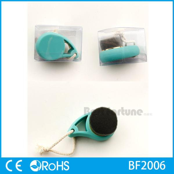 Facial Cosmetic Contour Makeup Brush Carbon Fiber Hair Face Washing Brush