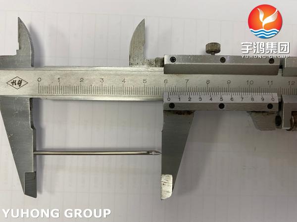 Bright Annealed Stainless Steel Needle Tube , SUS304 , Embroidery Needle For Sewing