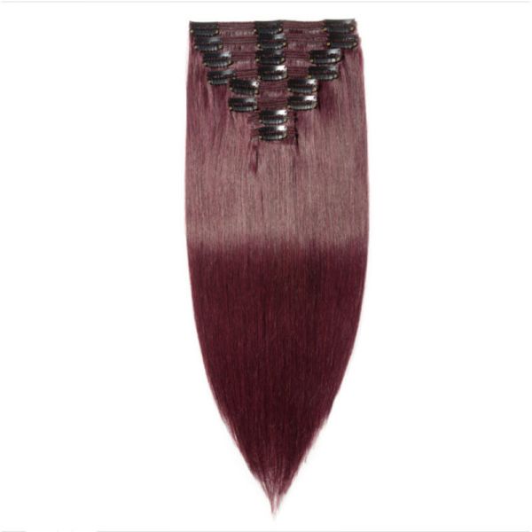 Effortlessly Blend Your Natural Hair with Fashionable Clip In Human Hair Extensions