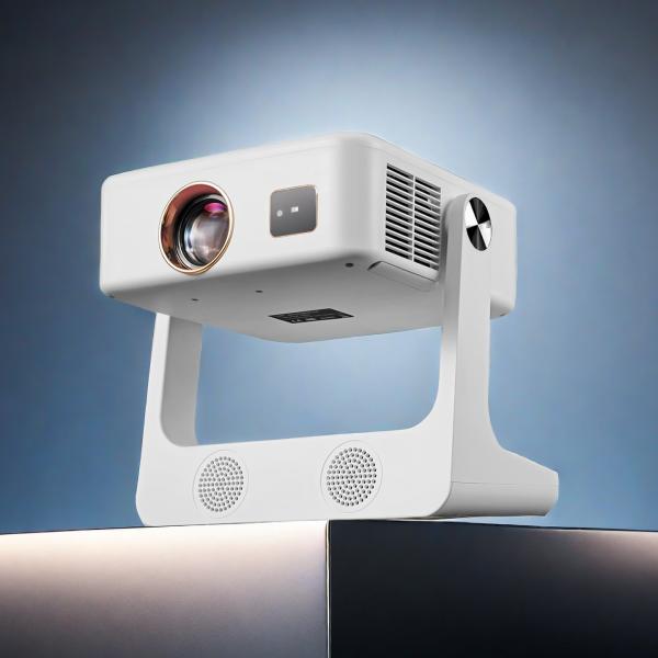 D1 White FHD 1080P Official Netflix Projector Linux System Youtube / Prime / Disney+ Projector