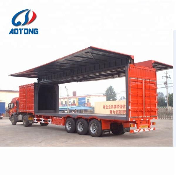 Aluminum Alloy Mobile Stage Trailer 12500*2500*1550mm Hydraulic Trailer Manufacture