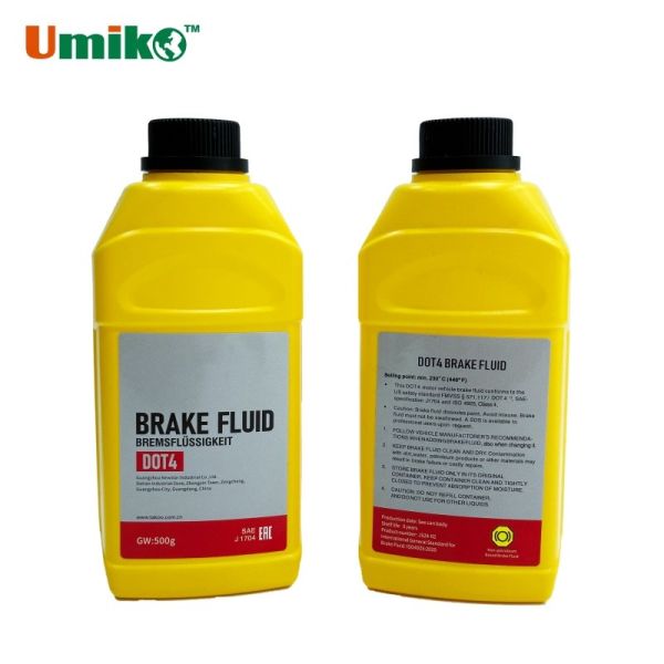 500ml DOT4 Brake Fluid Full Synthetic 230℃ Dry Boiling Point