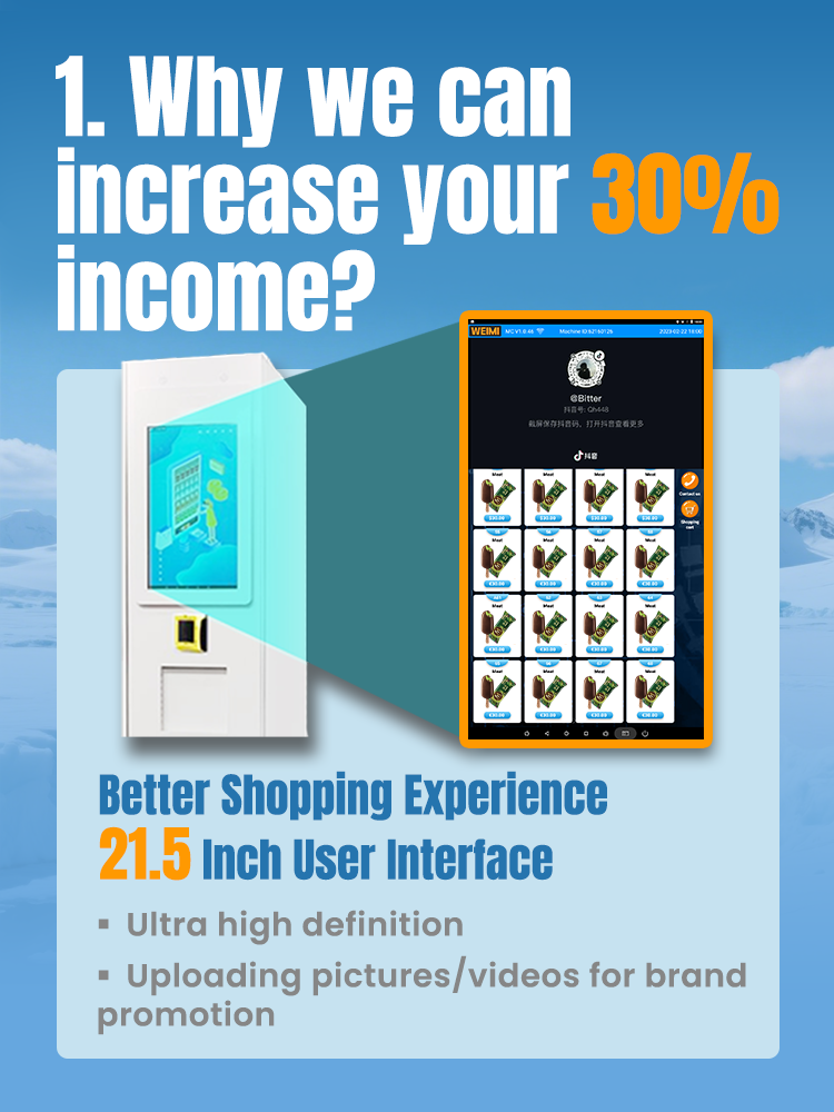 Revolutionize Your Vending Business with Telemetry Supported Frozen Treats Vending Machine