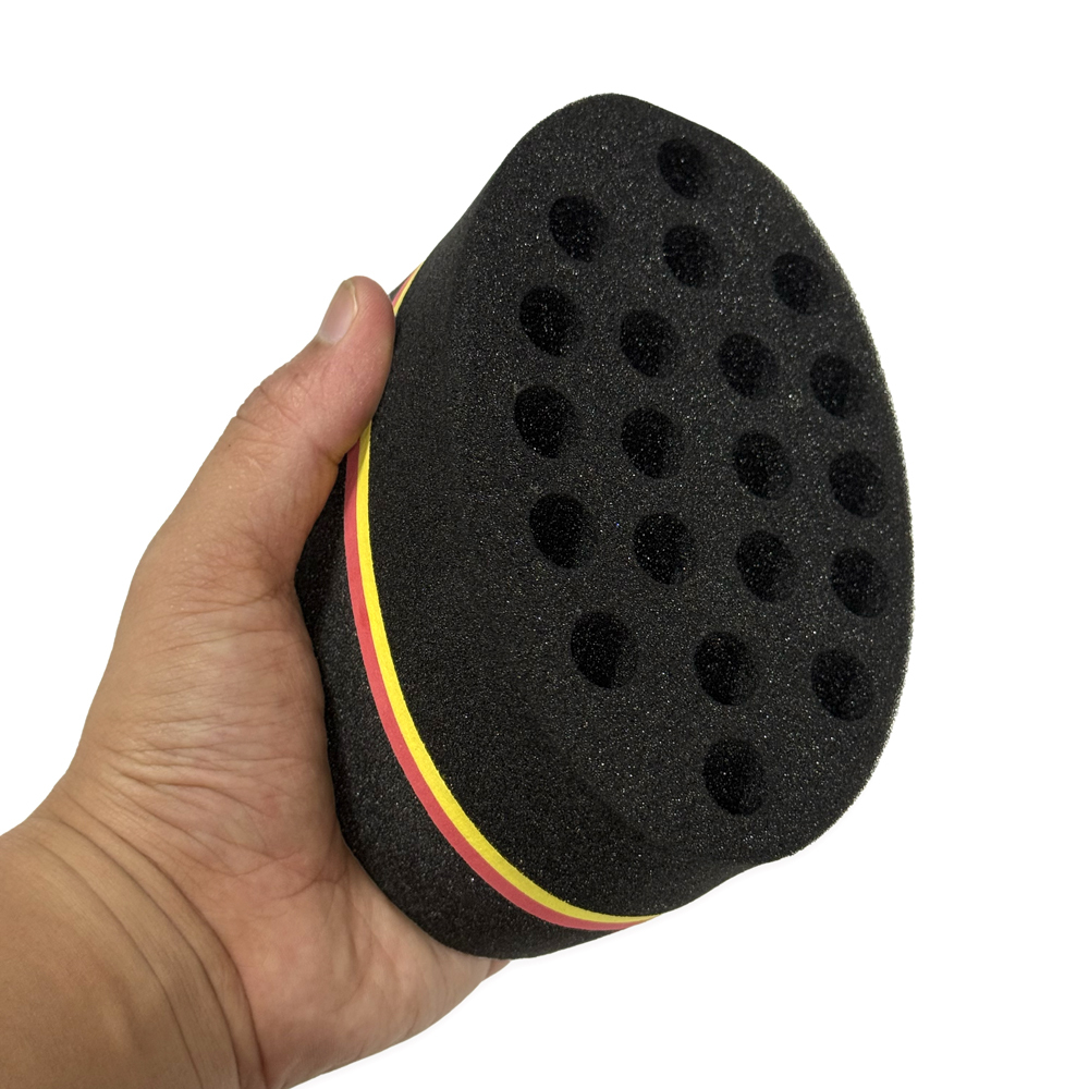 Private Label Afro Hair Styling Sponge Wholesale | Natural Curl Tool Factory