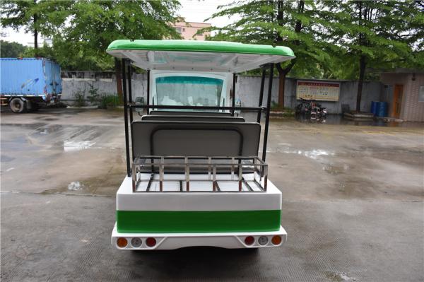 Mini carro Sightseeing bonde de 8 passageiros com a caixa traseira do pacote pequeno