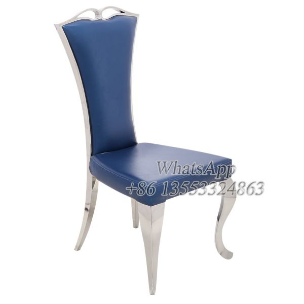 Leather Stainless Steel Dining Chair For Sale in Chiness Manufacturer (YS-1-1)