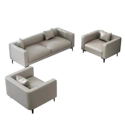 High-end Modern Home Furniture Combination Sofa Leather Multi-Seater Sofa Latest Design Living Room Sofa Set