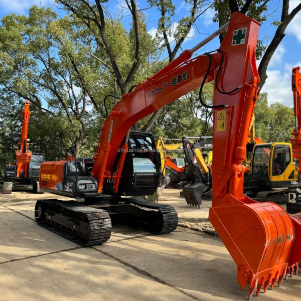 En bon état moteur ISUZU Usé Hitachi Excavator ZX120 haute précision haut confort