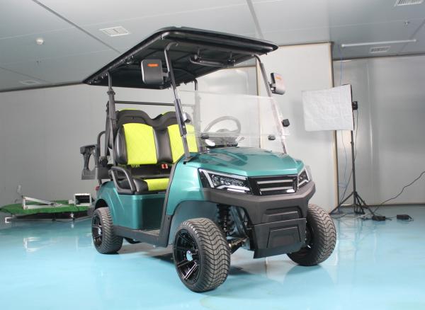 Advanced 4 Seater Golf Buggy Cart Utility Electric Golf Carts 48 Volt With Storage
