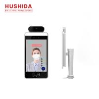 HUSHIDA câmera térmica 1280*800 FHD do reconhecimento de cara de 8 polegadas para o termômetro do corpo