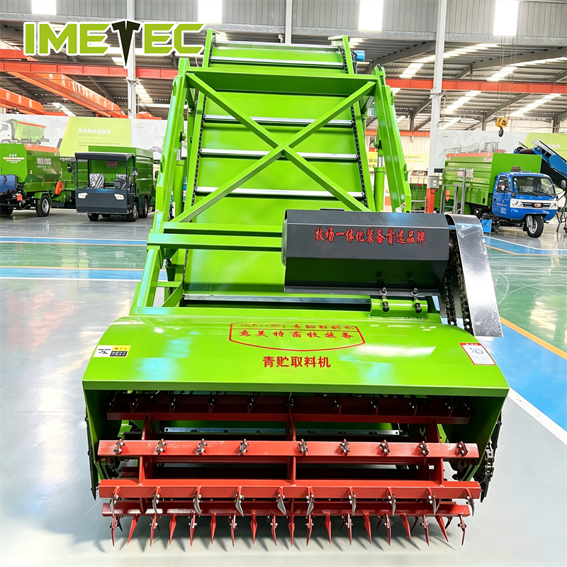 Horizontal Travel Silage Loader Reclaimer Cattle Sheep Livestock Feeding Equipment