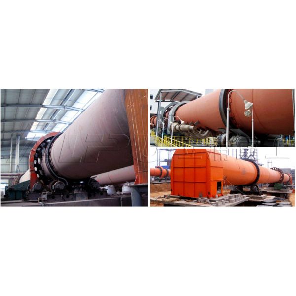 55kw Wet And Dry Process Cement Rotary Kiln Cement Plant , Steel Mill / Rotary Lime Kiln